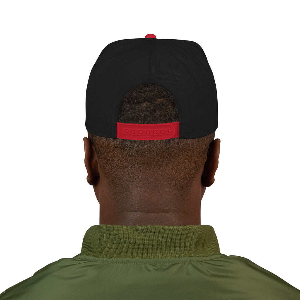 Death is coming ride harleys be free Snapback (Embroidery)