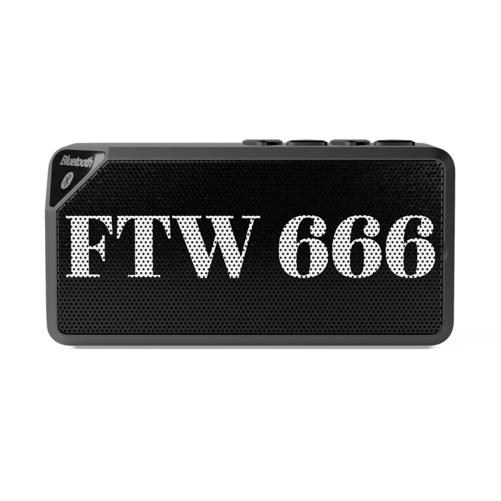 FTW 666 Bluetooth Speaker | Portable Wireless Audio